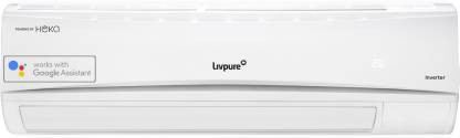 LIVPURE 1 Ton 3 Star Split Inverter Smart AC with Wi-fi Connect - White  (HKS-IN12K3S19A, Copper Condenser)
