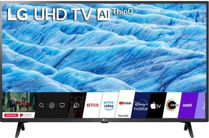 LG 139 cm (55 inch) Ultra HD (4K) LED Smart TV  (55UM7290PTD)