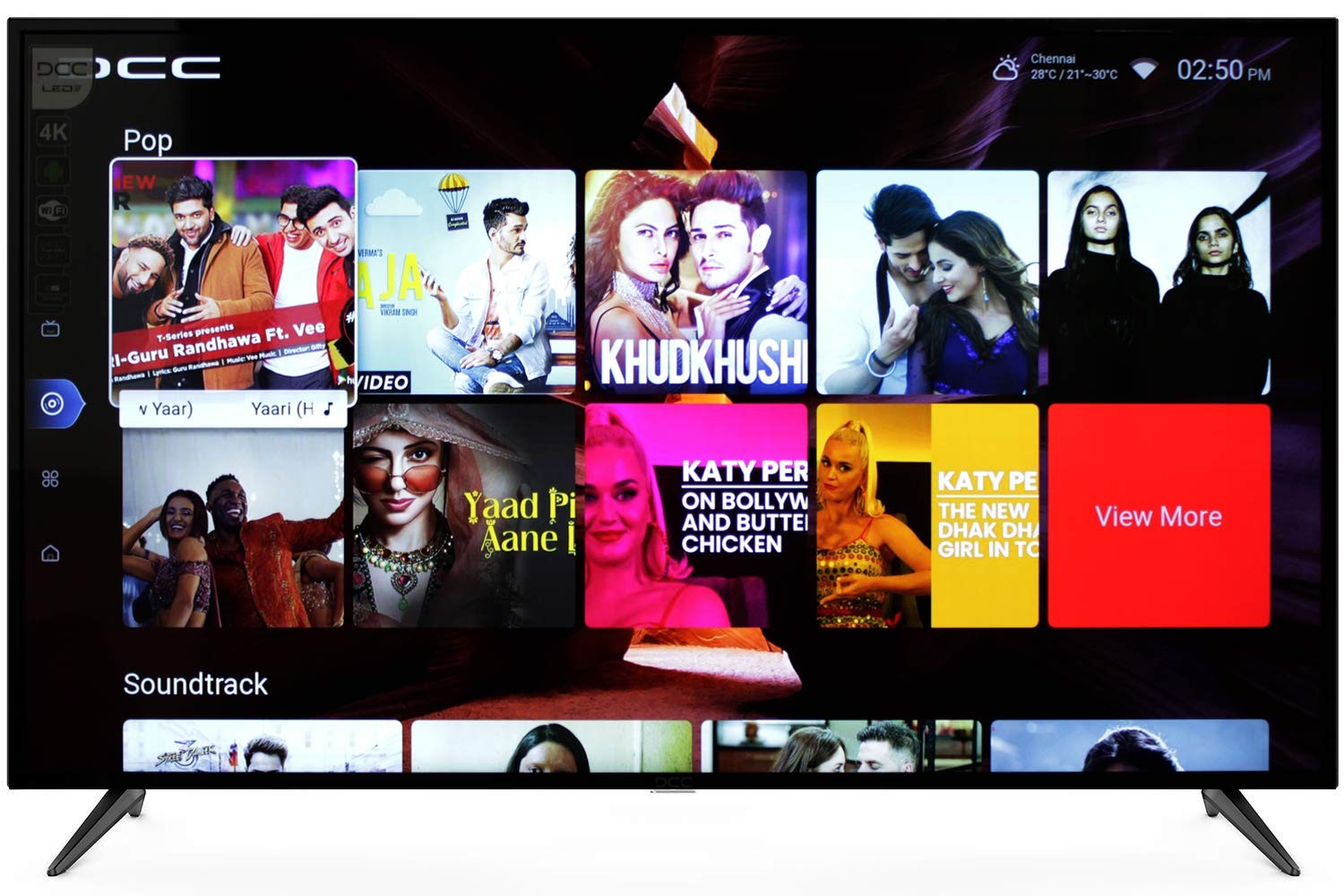 DCC 55 inch XR-Series 4K Android LED Television